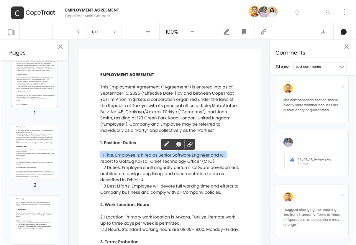 Smart Contract Editor